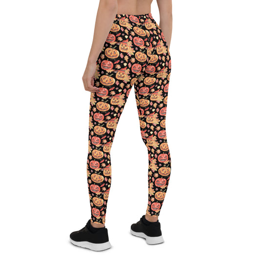 pumpkin pattern legging- GLCS005